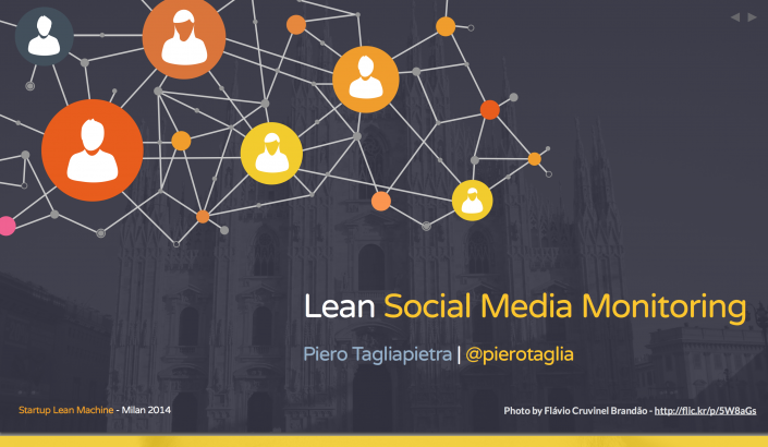 piero tagliapietra agile social media monitoring